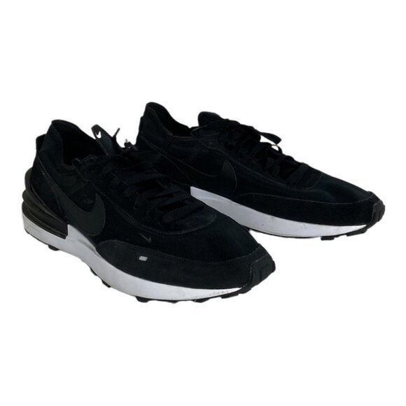 New Nike Waffle One Mens Size 11 Black White‎ Style DA7995-001 Running Shoes Run - Picture 5 of 11